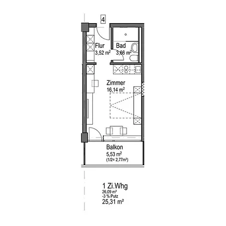 Huber Living Basic 209 Appartement